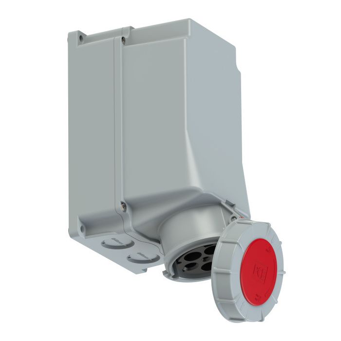 PRISE MURALE 400V 5P 125A IP67 AVEC CONTACT PILOTE main product photo