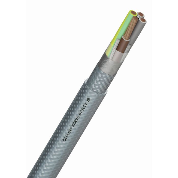 ÖLFLEX® SERVO 9YSLCYK-JB UL/CSA 3X2,5 / AWG14 + 3G0,5 / AWG21 main product photo
