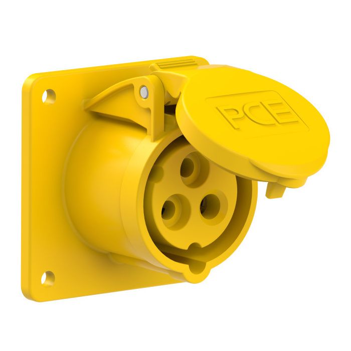 PRISE DROITE 110V 16A 3P IP44 (75X75) main product photo