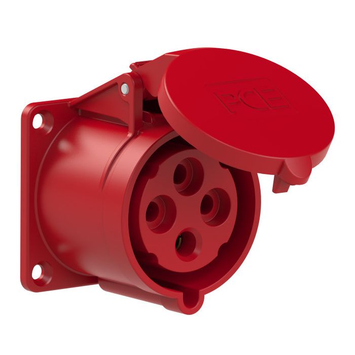 PRISE DROITE S/E 400V 16A 4P IP44 (70X70) main product photo