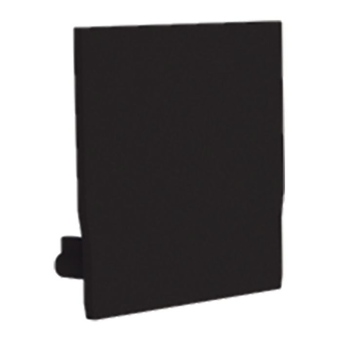 RADIUM ENDCAP PROFILE MEDIUM U BLACK main product photo