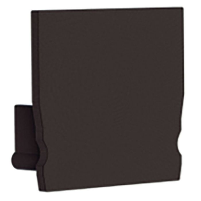 RADIUM ENDCAP PROFILE SMALL U BLACK main product photo