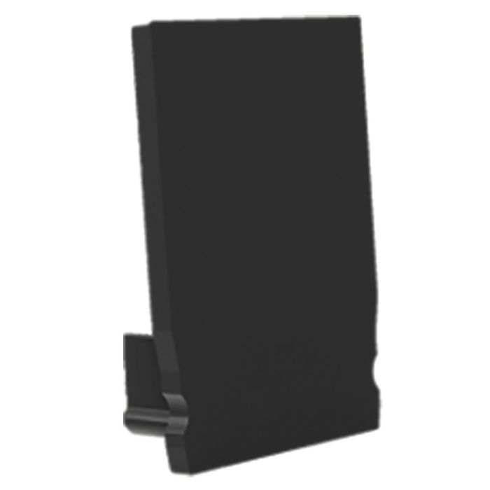 RADIUM ENDCAP SQUARE PROFILE S U BLACK main product photo