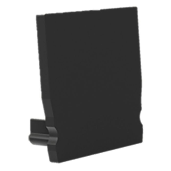 RADIUM ENDCAP SQUARE PROFILE S U FLAT BLACK main product photo