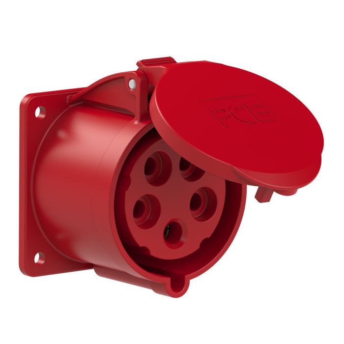 PRISE DROITE S/E 400V 32A 5P IP44 (70X70) main product photo