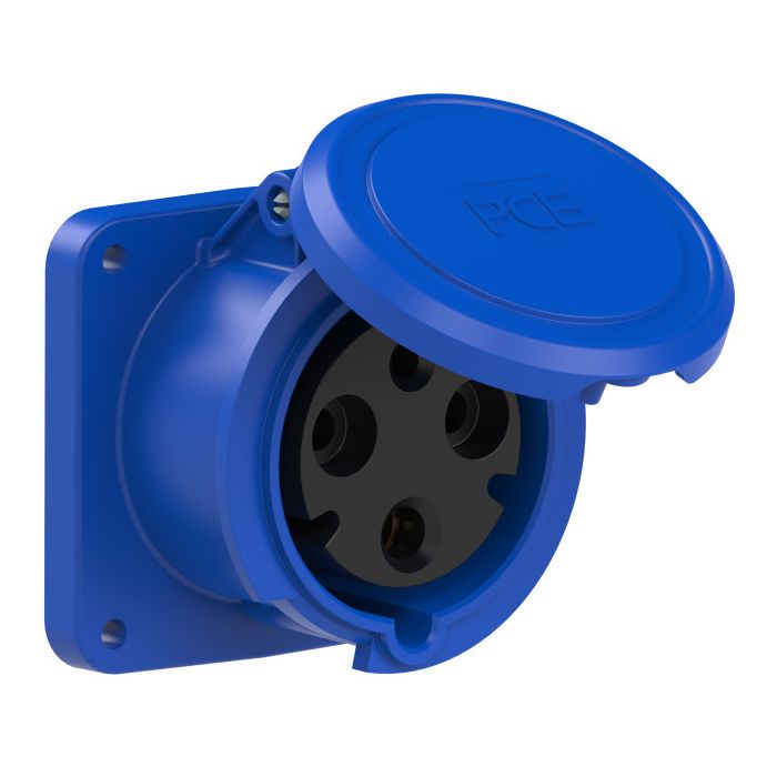PRISE DROITE S/E 230V 63A 3P IP44 (100X100) TWIST main product photo