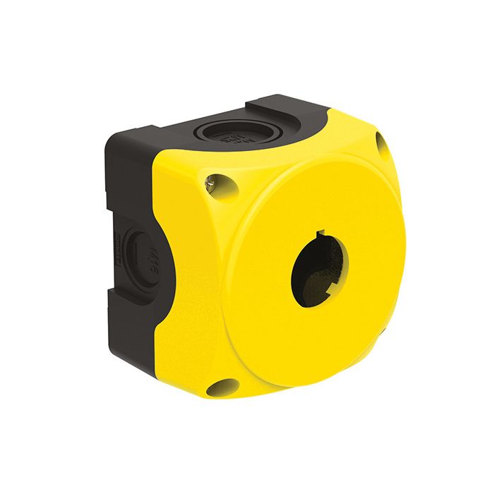 Boîtier de commande jaune à équiper - 1 emplacement main product photo