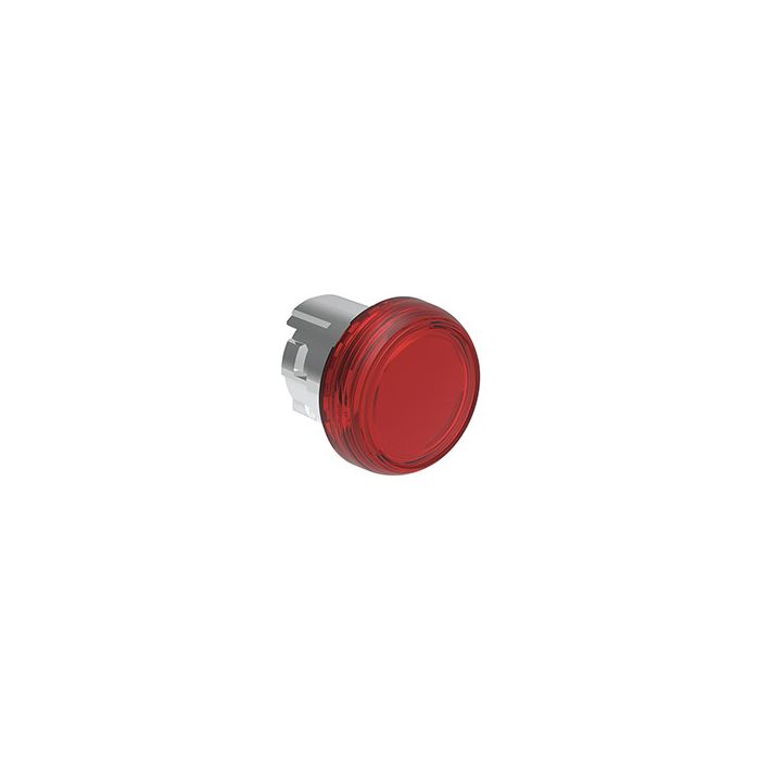 Tête de voyant métallique rouge main product photo