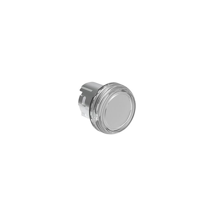 Tête de voyant métallique transparent main product photo