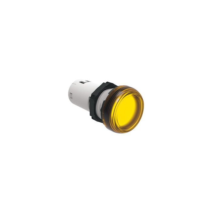 Voyant monobloc plastique LED 24VAC/DC jaune main product photo