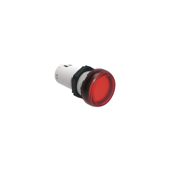 Voyant monobloc plastique LED 230VAC rouge main product photo