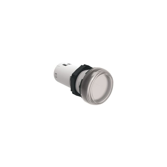 Voyant monobloc plastique LED 230VAC transparent main product photo