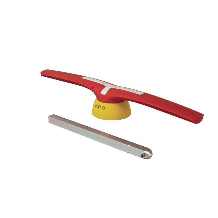 Poignée extérieure rouge avec axe pour interrupteur-sectionneur O2 1000 main product photo