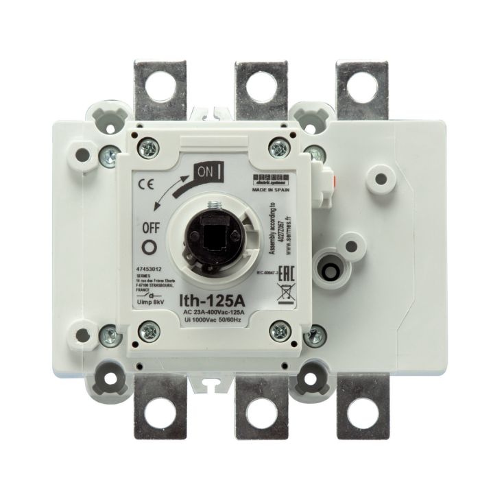 Interrupteur-sectionneur O2 160A 3 pôles main product photo