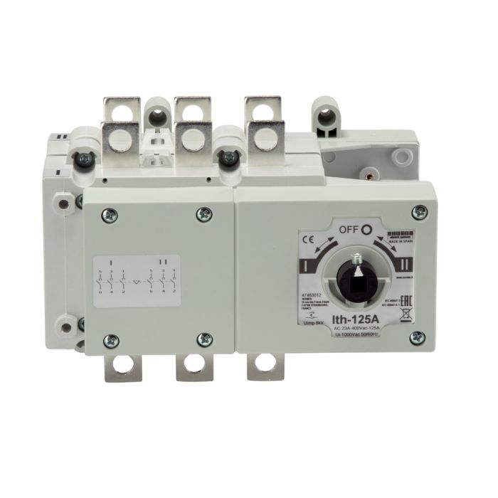 Inverseur de source manuel O3 160A 3 pôles main product photo