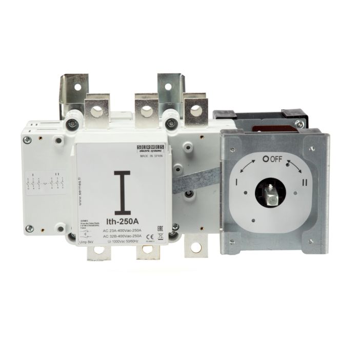Inverseur de source manuel O3 400A 3 pôles main product photo