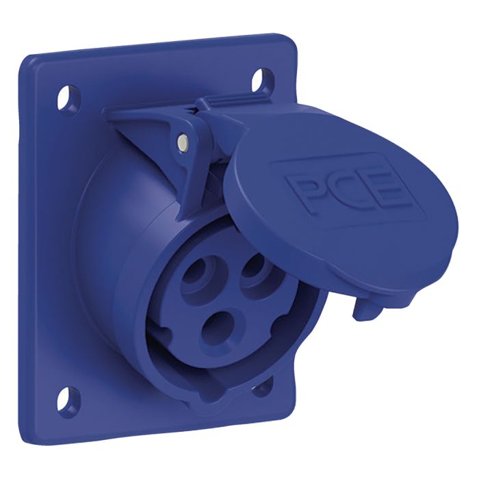 PRISE INCLINE 230V 3P 16A IP44 (70X85) main product photo