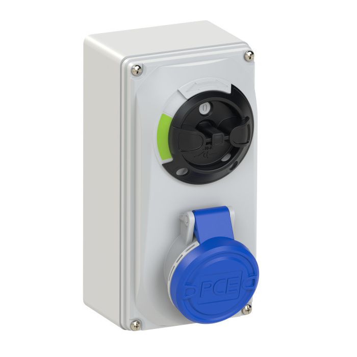 PRISE INTER MURALE 230V 16A 3P IP44 main product photo