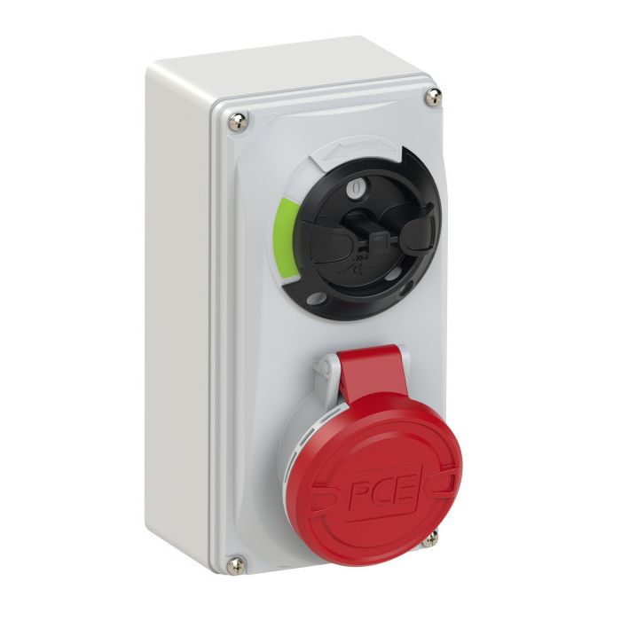 PRISE INTER MURALE 400V 16A 4P IP44 main product photo