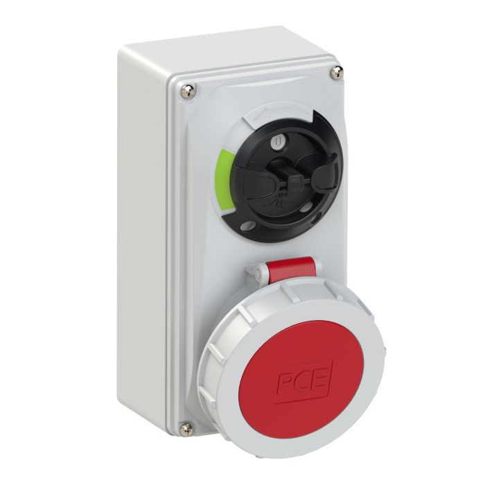 PRISE INTER MURALE 400V 16A 4P IP67 main product photo