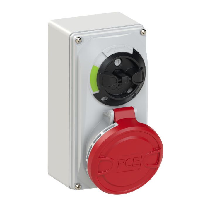PRISE INTER MURALE 400V 16A 5P IP44 main product photo