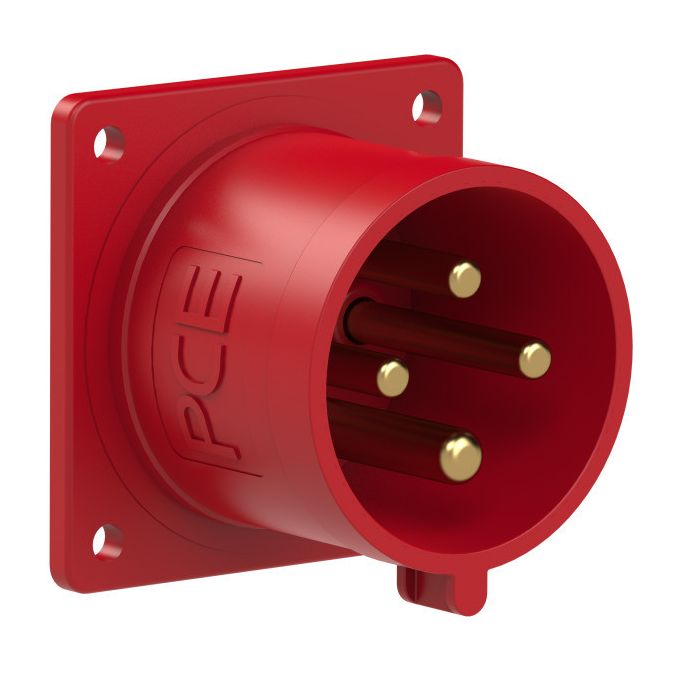 CONNECTEUR DROIT S/E 400V 4P 16A IP44 main product photo