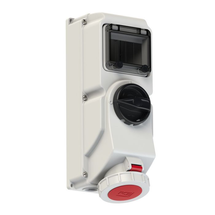 PRISE INTER MURALE 5 MODULES 90 400V 32A 5P IP67 main product photo