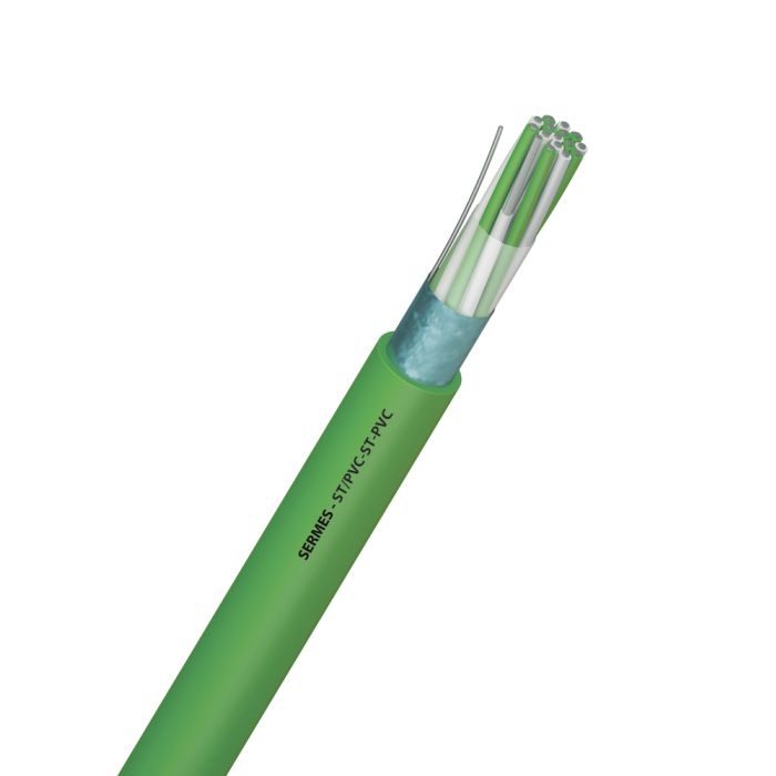 Câble SERMES Câbles de compensation et d'extension, multi-paires, pour Isolation PVC, avec ou sans tresse d'armure en acier et feuillard de blindage