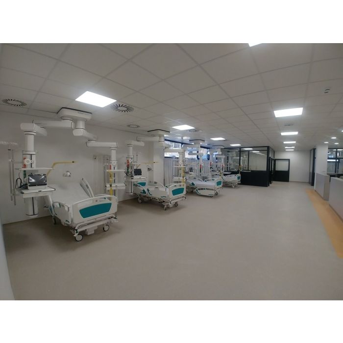 ENCASTRE ETANCHE CARRE CADOR OPALE IP54 55W 6500LM 4000K main product photo