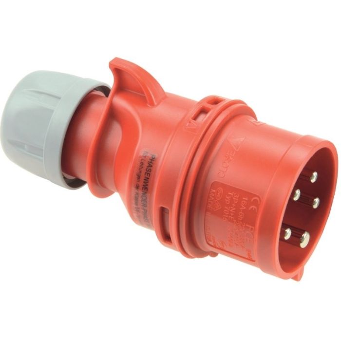 Fiche 400V 16A 3P+N+T IP44 inverseur de phases main product photo