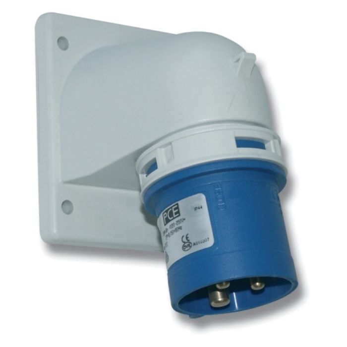 Connecteur saillie angle 90° 400V 3P+T 16A IP44 main product photo