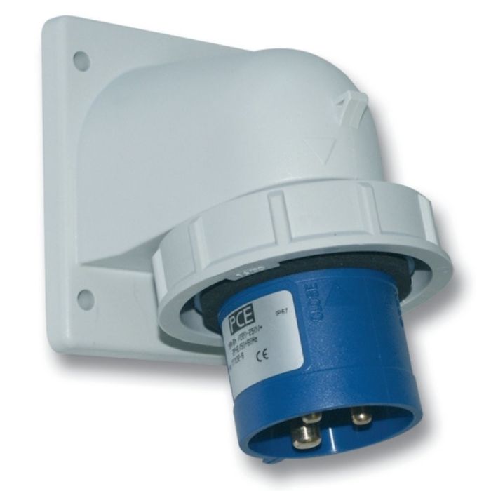 Connecteur saillie angle 90° 400V 3P+N+T 32A IP67 main product photo