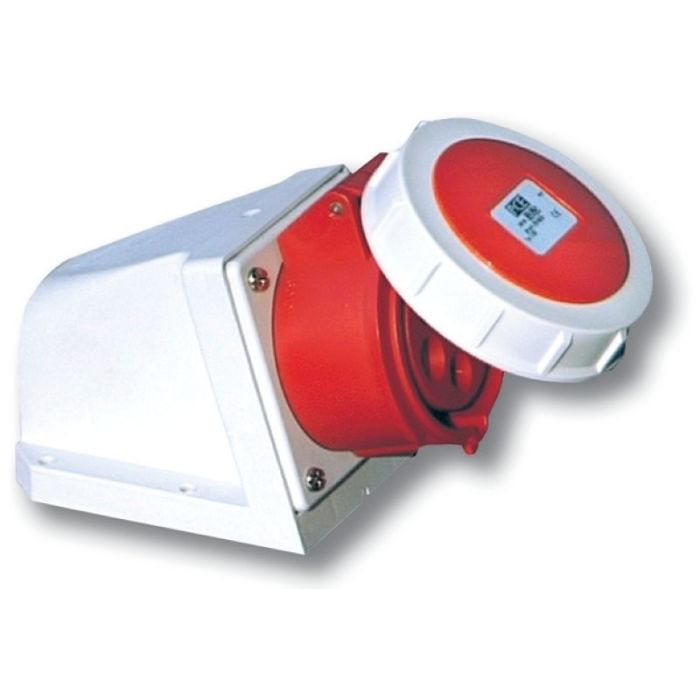 Prise murale 400V 3P+T 125A IP67 avec système PCS main product photo