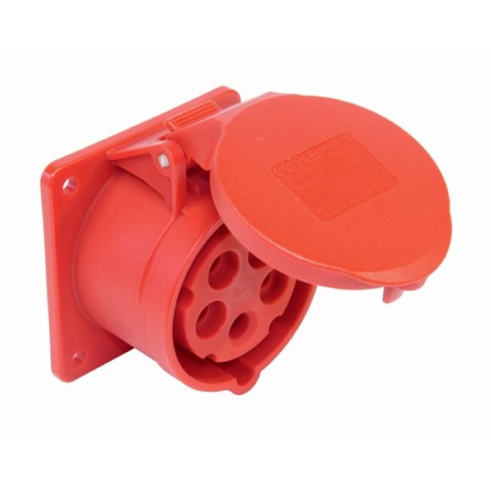 Prise droite CEI 400V 16A 3P+T IP44 (75x75) main product photo