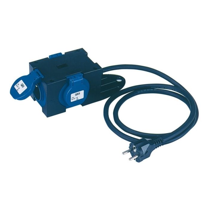 Répartiteur 1x NF 2P+T 16A sur 1,5m RNF vers 3x NF 2P+T 16A main product photo