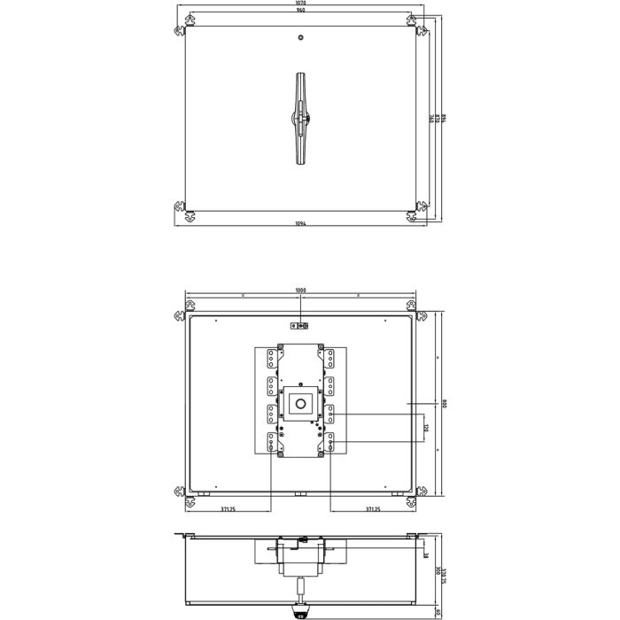 Schéma coffret tôle O2 1250A -1600A