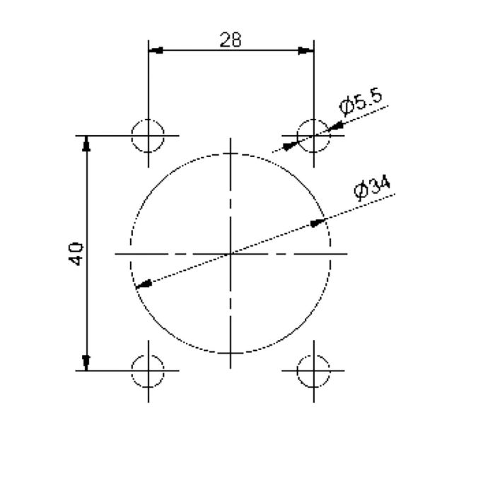 Schéma découpe poignée extérieur O2