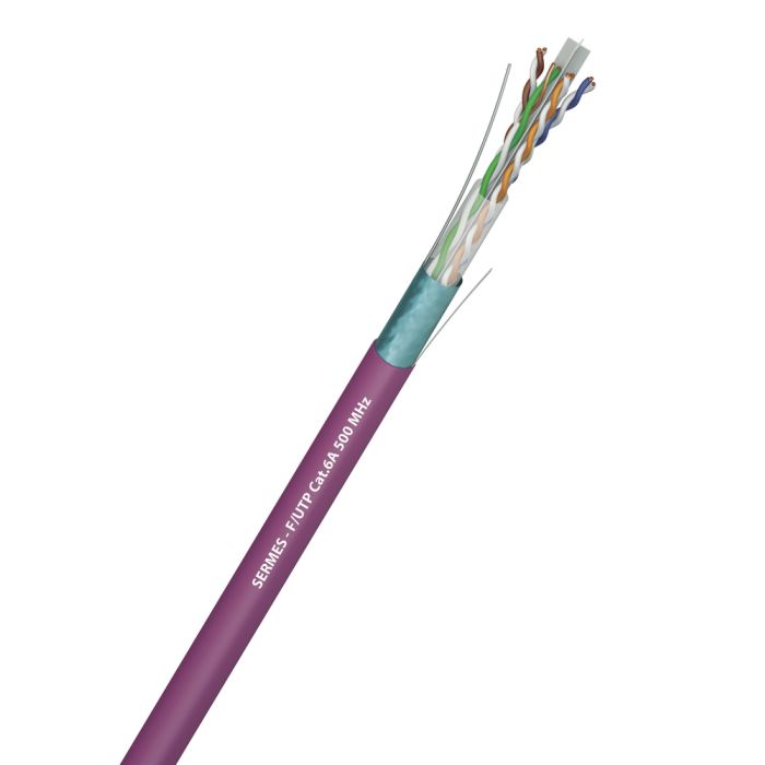 F/UTP 4P CAT. 6A SH 500 MHZ TGL VIOLET main product photo