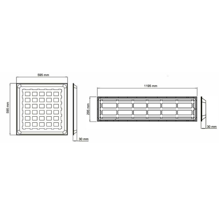 Schéma produit dimensions 1