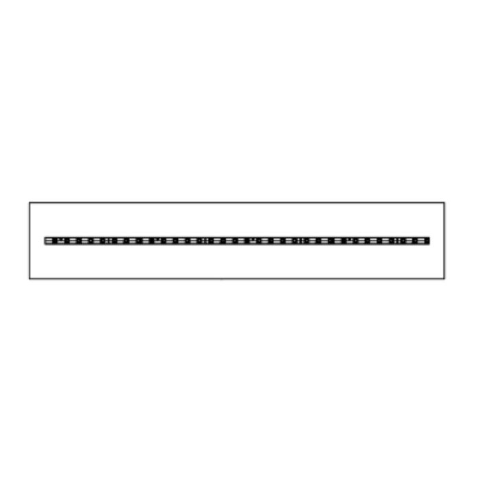 plafonnier, first p ugr II, rectangle