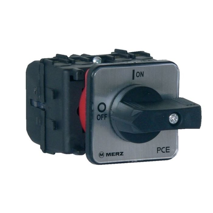 Interrupteur tripolaire 3x25A / 7,5kW AC23 - encastré IP54