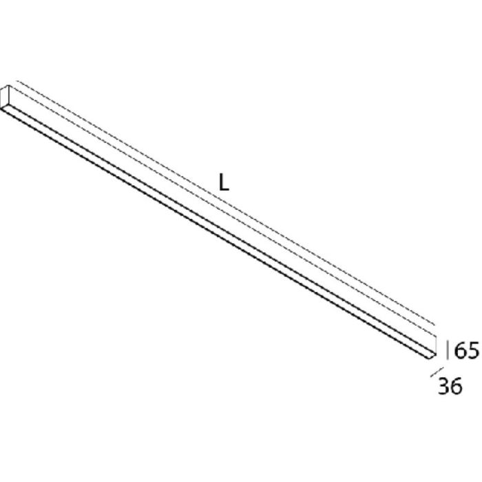 APPLIQUE LEADER APP BLANC DIRECT/INDIRECT 60W 3K