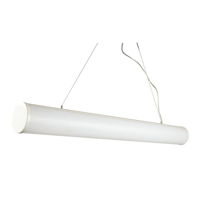 Luminaire LED tubulaire avec diffuseur opale