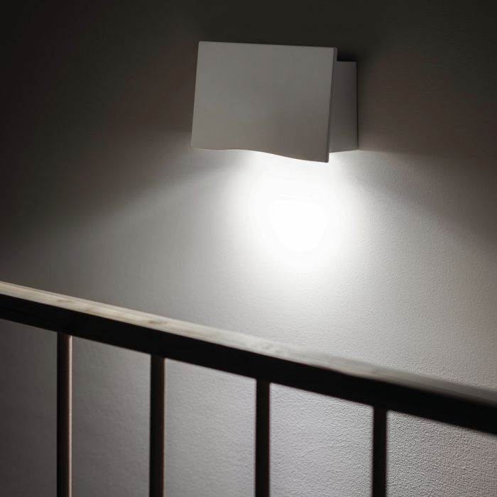 APPLIQUE LED ONDAS GRISE 12W 3K DIRECT/INDIRECT main product photo