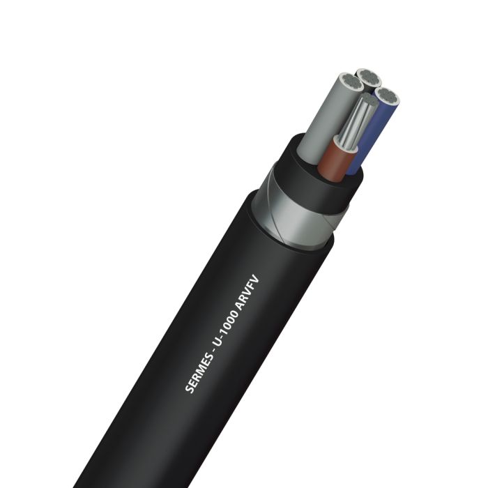 Câble SERMES U 1000 ARVFV, pour Installations industrielles