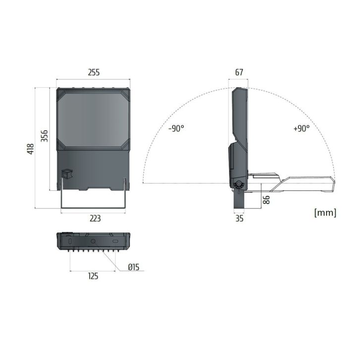 Schema Victory projecteur SERMES