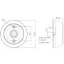 Cellule IR saillie DALI GH 10m esclave Sermes