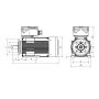 Moteur 4KTC B34 schema dimensions Sermes