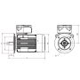 Moteur 4KTC B14 schema dimensions Sermes