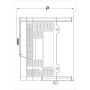 Variateur E510 schema dimensions